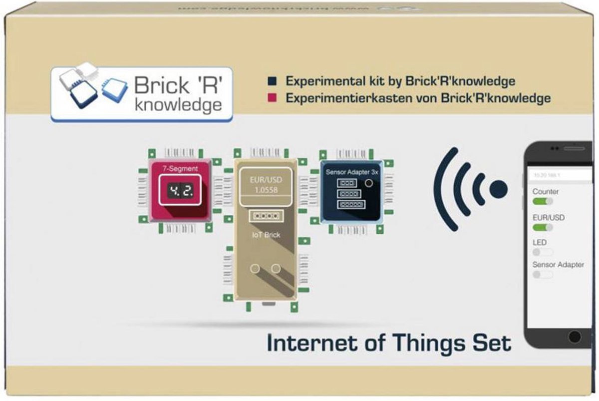 Brick´R´Knowledge 138090 Internet of Things Set IoT Experimenteer-set